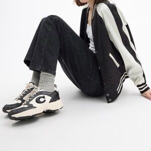 Coach Signature tech runner in Graphite